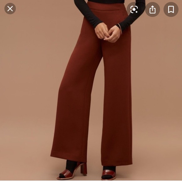 Wilfred Aritzia Halley high waisted pant sz0